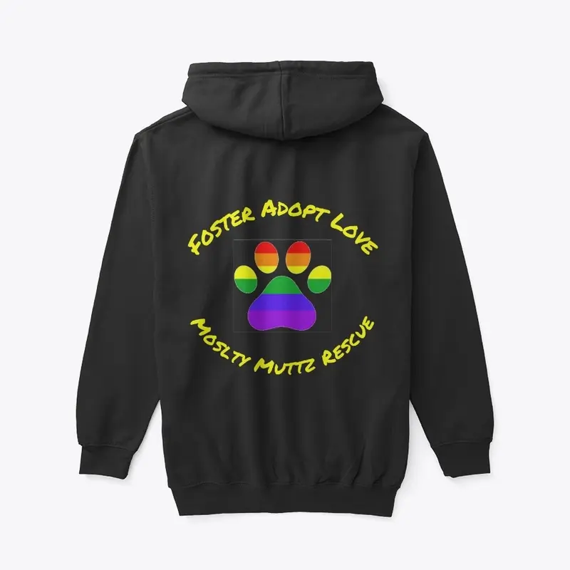 MMR Rainbow Paw - Zipper Hoodie